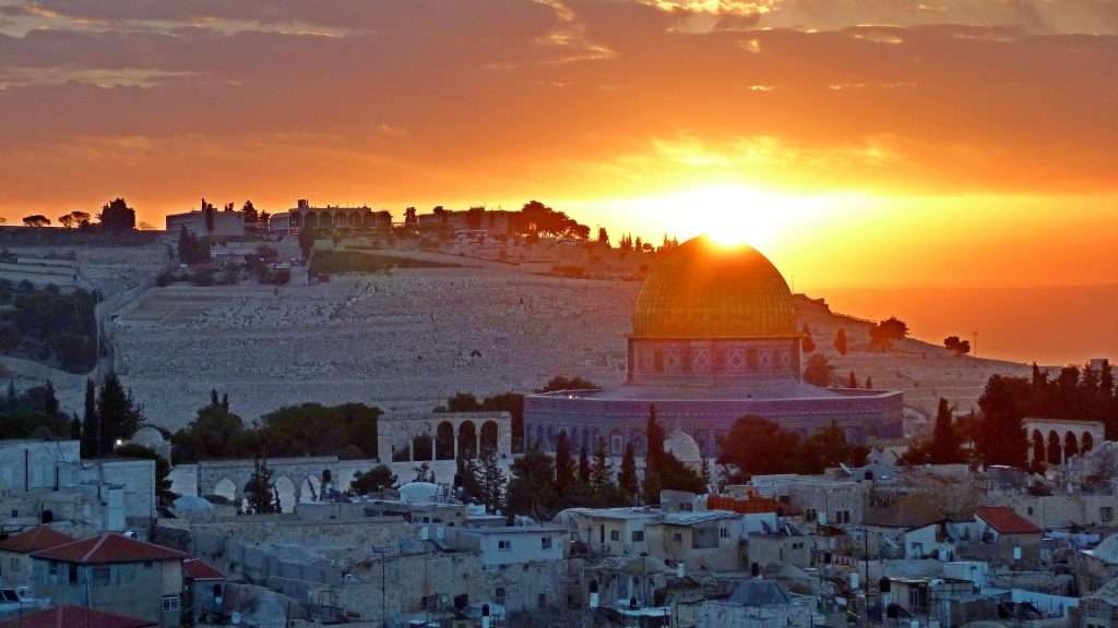 Sunrise in Jerusalem