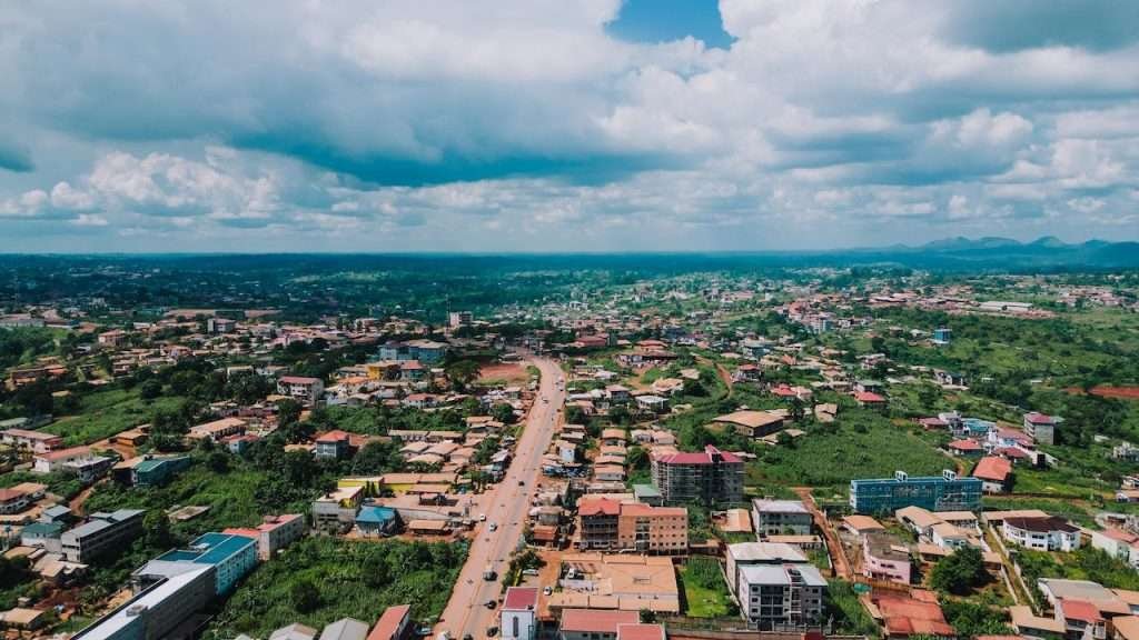 Cityscape of Juba in South Sudan