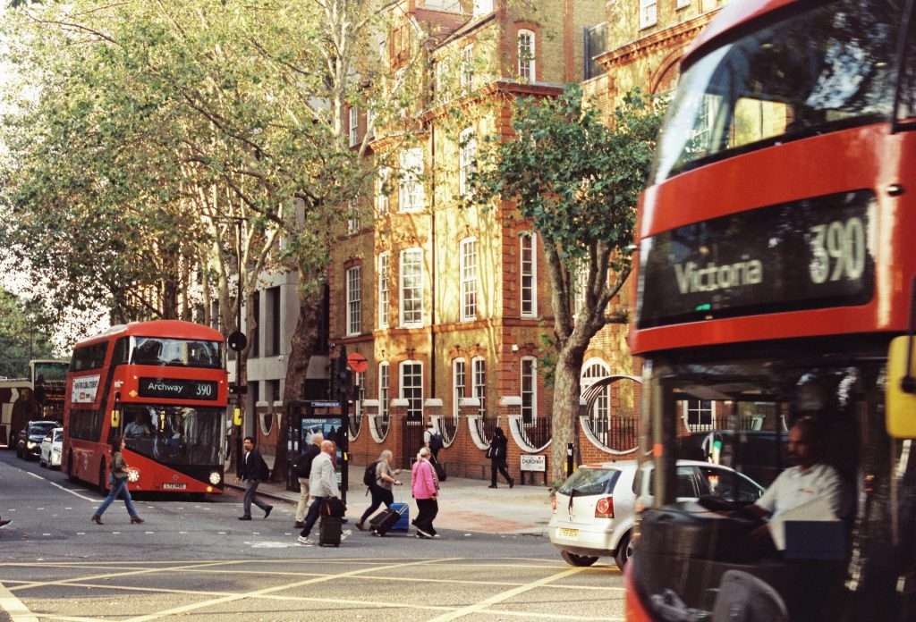 Public Transport in London, UK