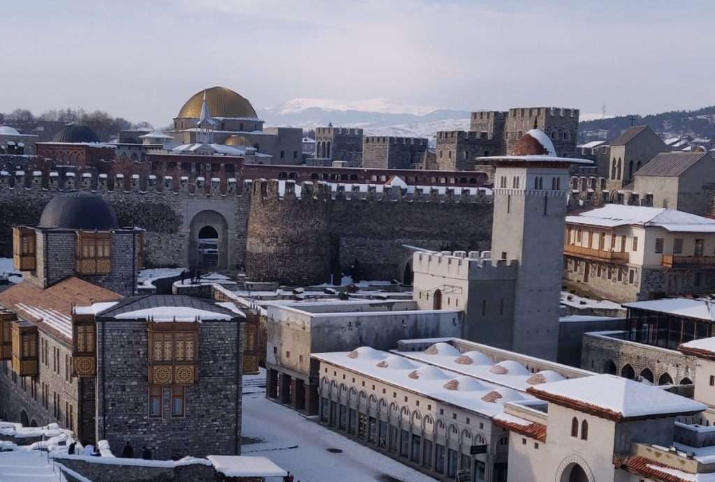Rabati Castle in Winter
