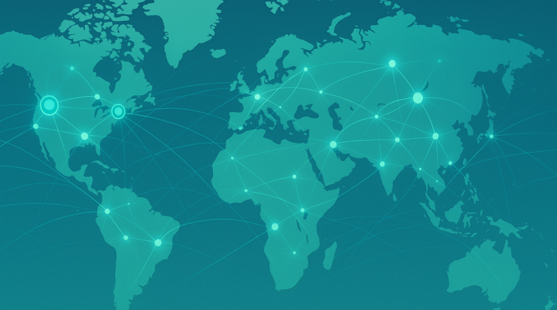 Global Tech Hubs World Map 2025