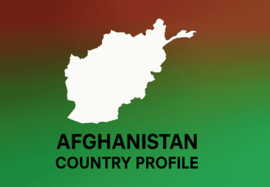 Afghanistan: Country Profile — cover image with country outline and headline