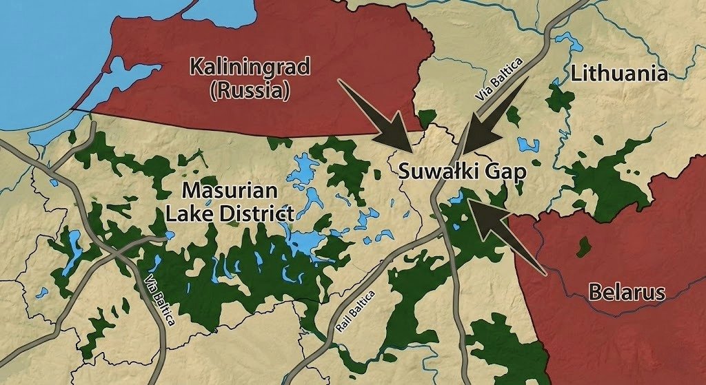 The Suwalki Gap NATO s Most Dangerous Corridor 