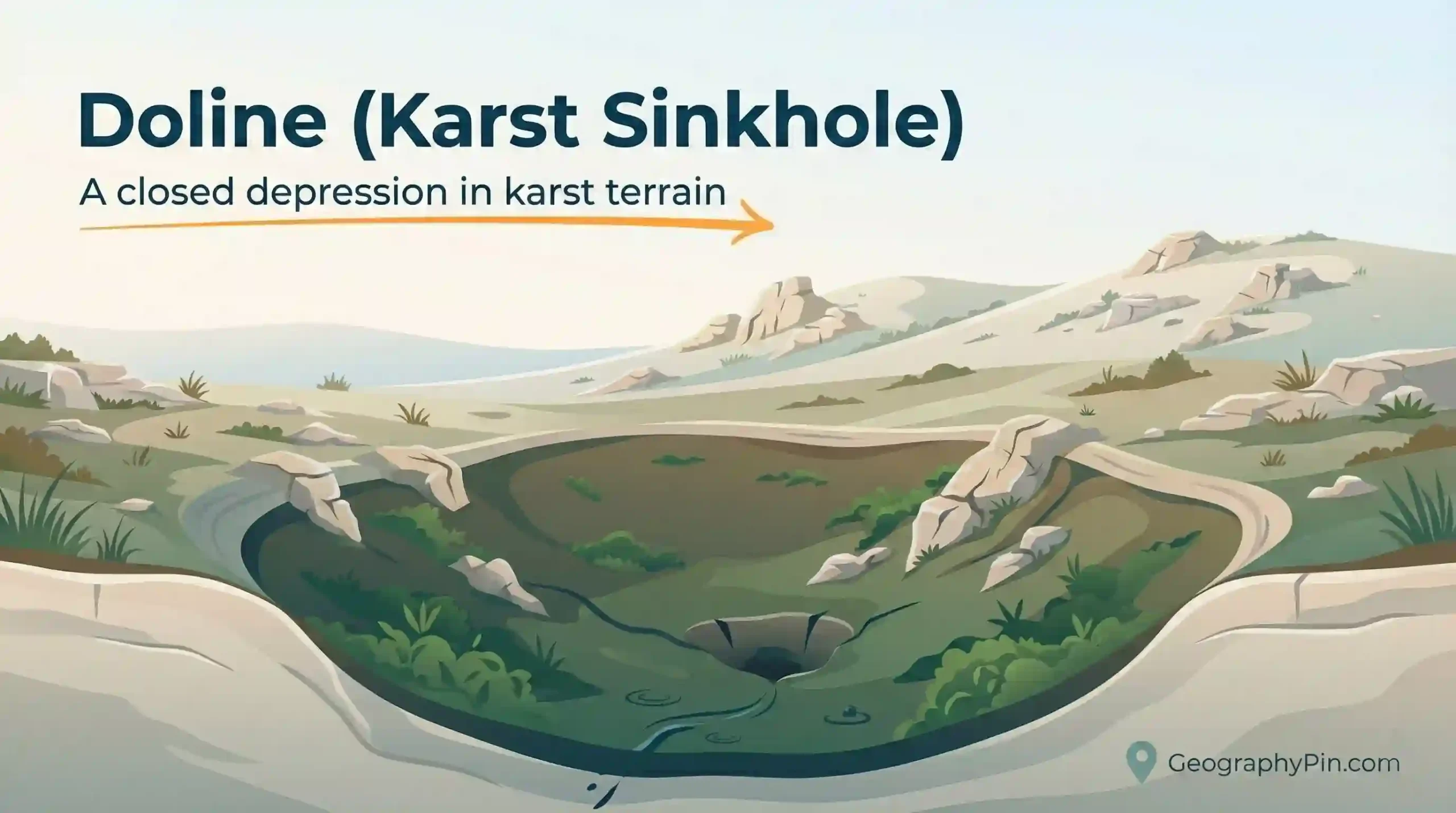 What Is A Doline Karst Sinkholes Explained What Is A Doline Karst Sinkholes Explained